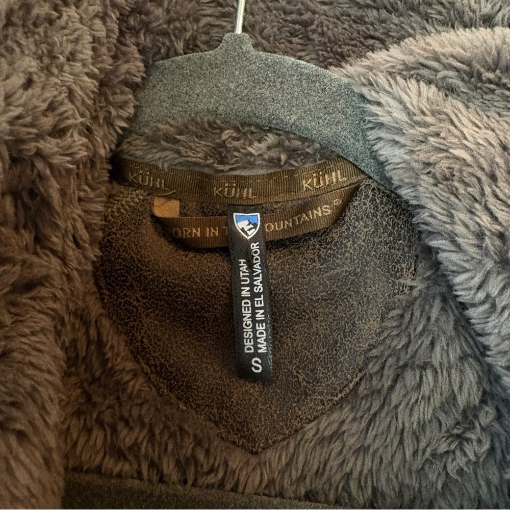 KUHL Flight Fleece Vest in Breen Small Women’s Cozy Italian Fleece Full Zip - Picture 7 of 11